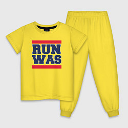 Детская пижама Run Washington Wizards