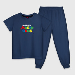 Детская пижама The Super Mario Bros Братья Супер Марио