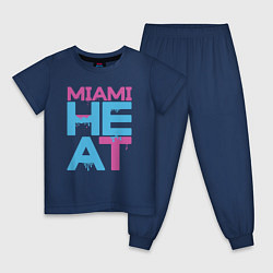 Детская пижама Miami Heat style