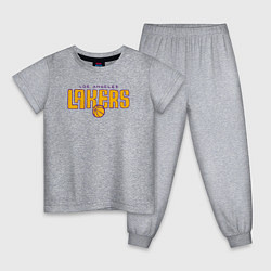 Детская пижама NBA Lakers