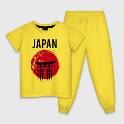 Детская пижама Japan red sun