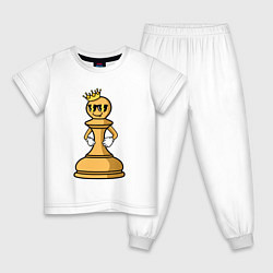 Детская пижама Шахматная пешка InChess