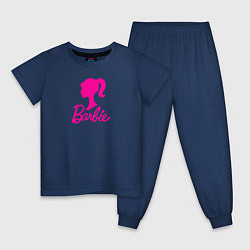 Детская пижама Розовый логотип Барби
