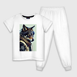 Детская пижама Матёрый модный волчара