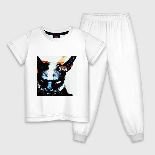 Детская пижама Slipkat Meowa / Белый – фото 1