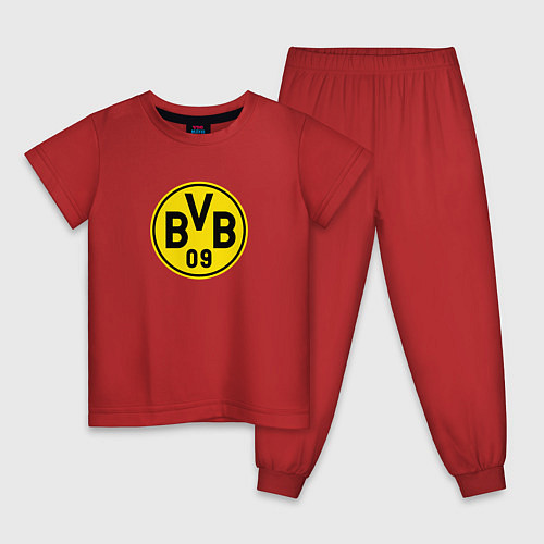 Детская пижама Borussia fc sport / Красный – фото 1