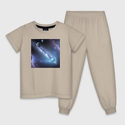 Детская пижама Космическая система