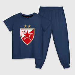 Детская пижама Црвена звезда сербия