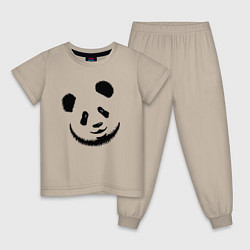 Детская пижама Голова милой панды