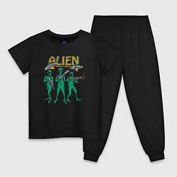 Детская пижама Alien area