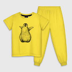Детская пижама Пингвинёнок анфас