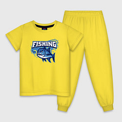 Детская пижама Fishing style