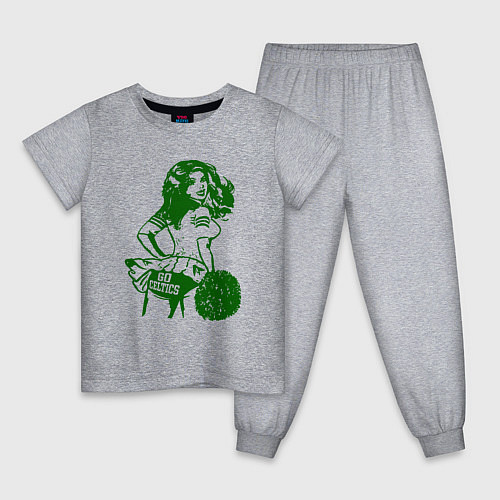 Детская пижама Go Celtics / Меланж – фото 1