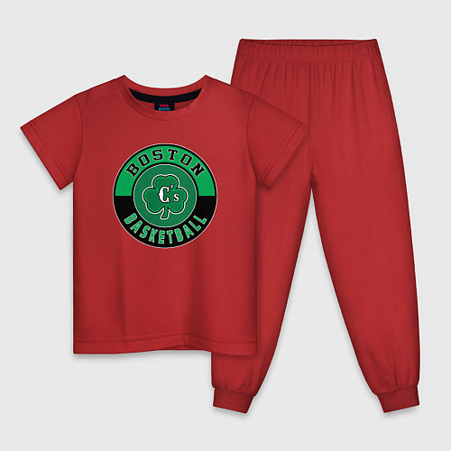 Детская пижама Basketball Boston / Красный – фото 1
