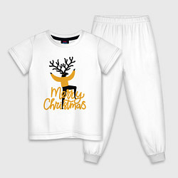 Детская пижама Олень Рождества