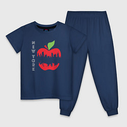 Детская пижама Нью-Йорк большое яблоко