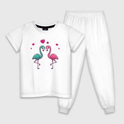 Детская пижама Flamingo love