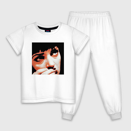 Детская пижама Это не слезы / Белый – фото 1