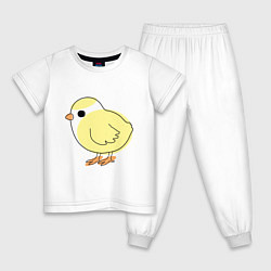 Детская пижама Птицы цыпленок