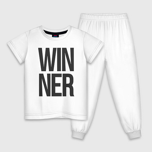 Детская пижама Winner / Белый – фото 1
