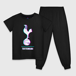 Детская пижама Tottenham FC в стиле glitch