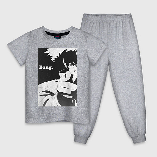 Детская пижама Ковбой Бибоп Спайк Шпигель / Меланж – фото 1