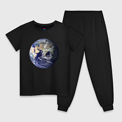 Детская пижама Наша планета земля
