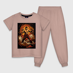 Детская пижама Муай Тай боец