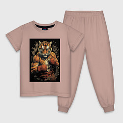 Детская пижама Муай Тай тигр