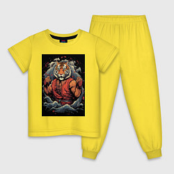 Детская пижама Боевой тигр Муай Тай
