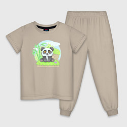 Детская пижама Забавная панда