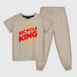 Детская пижама Велосипедный король