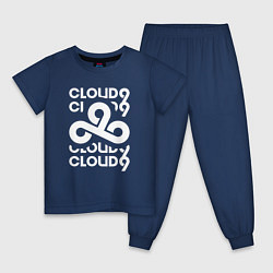 Детская пижама Cloud9 - in logo