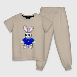 Детская пижама Кролик с цепочкой