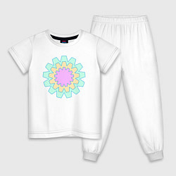 Детская пижама Круговые фигуры