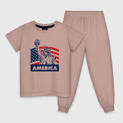 Детская пижама Free America