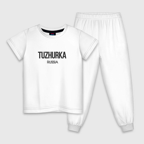 Детская пижама Tuzhurka / Белый – фото 1