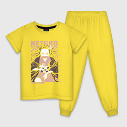 Детская пижама Demon slayer Nezuko pinck