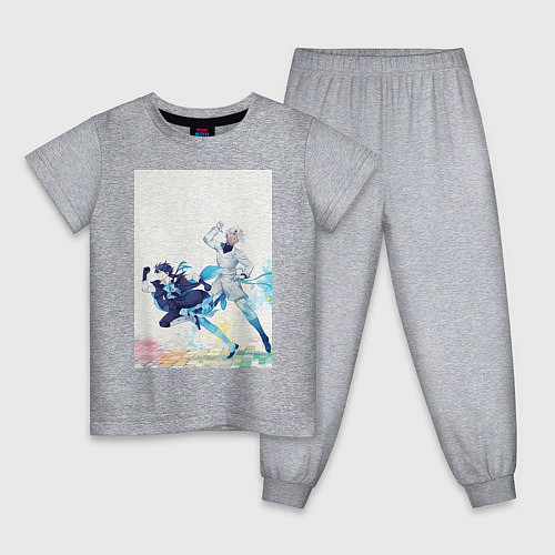 Детская пижама Ванитас Ной Архивист / Меланж – фото 1