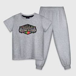 Детская пижама Добро пожаловать в Лиссабон