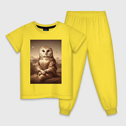 Детская пижама Сова Мона - фантазия от нейросети