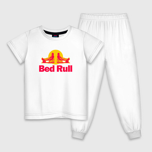 Детская пижама Bed Rull / Белый – фото 1