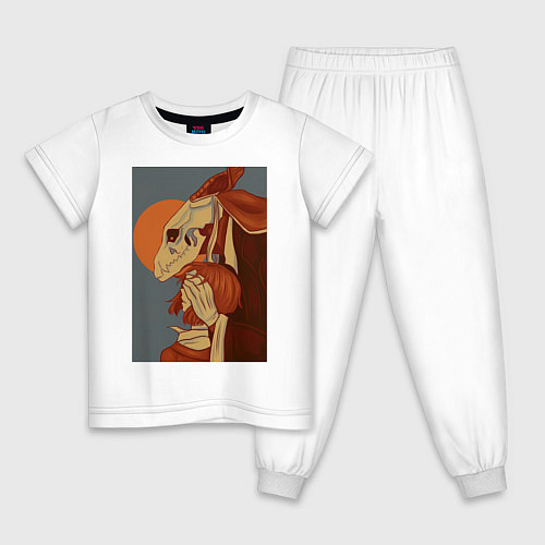 Детская пижама Невеста чародея Элиас Эйнсворт Могущественный чаро / Белый – фото 1