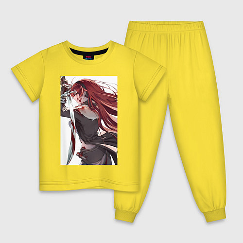 Детская пижама Реинкарнация безработного Бореас Грейрат / Желтый – фото 1