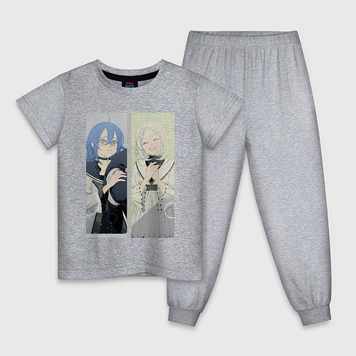 Детская пижама Реинкарнация безработного Рокси Мигурдия Сильфиетт / Меланж – фото 1