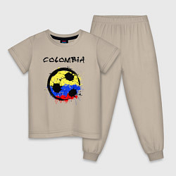 Детская пижама Сборная Колумбии