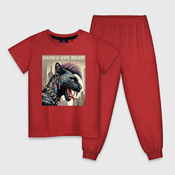 Детская пижама Cool panther - punks not dead