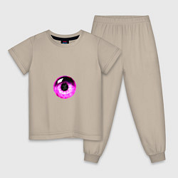 Детская пижама Фиолетовый глаз