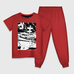 Детская пижама Автогонки