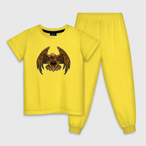 Детская пижама Орлан / Желтый – фото 1